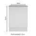 Balcão Madesa Stella 60 cm 1 Porta - Branco