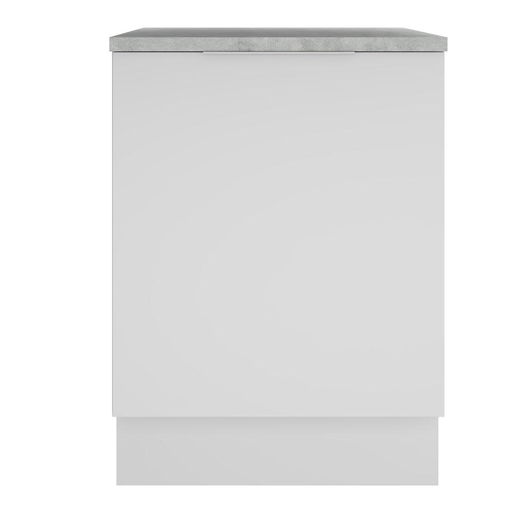 Balcão Madesa Stella 60 cm 1 Porta - Branco