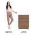 Balcão Madesa Stella 60 cm 3 Gavetas - Rustic