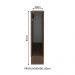Balcão Porta-Pano 20 x 60 cm para Cozinhas Madesa Lux, Glamy, Agata (Com Tampo) - Rustic