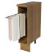 Balcão Porta-Pano 20 x 60 cm para Cozinhas Madesa Lux, Glamy, Agata (Com Tampo) - Rustic