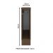 Balcão Porta-Pano Madesa para Cozinhas Glamy, Agata e Stella 20 cm (Com Tampo) - Rustic