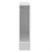 Balcão Porta-Pano Madesa para Cozinhas Lux, Glamy e Stella 20 x 60 cm (Sem Tampo) - Branco