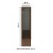 Balcão Porta-Pano Madesa para Cozinhas Lux, Glamy e Stella 20 x 60 cm (Sem Tampo) - Rustic