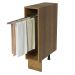 Balcão Porta-Pano Madesa para Cozinhas Lux, Glamy e Stella 20 x 60 cm (Sem Tampo) - Rustic