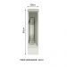 Balcão Porta-Temperos Madesa para Cozinha Glamy, Agata e Stella 20 cm (Com Tampo) - Branco