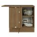 Balcão de Canto 1 Porta Rustic/Cinza Lux Madesa