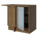 Balcão de Canto 1 Porta Rustic/Cinza Lux Madesa