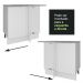 Balcão de Canto Madesa Stella 1 Porta - Branco