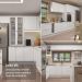 Balcão de Cozinha 80 cm 2 Portas Branco Vik Madesa