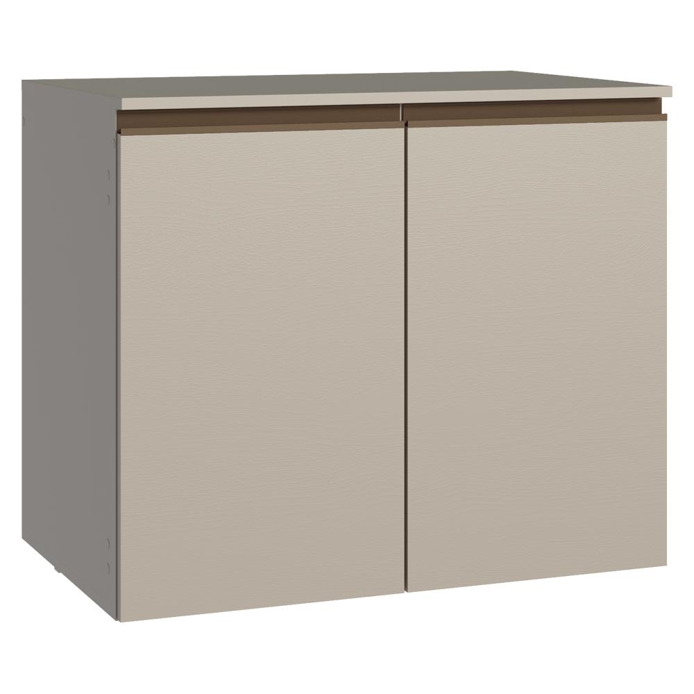 Balcão de Cozinha 80 cm 2 Portas Crema Nice Madesa