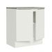 Balcão de Cozinha Madesa Stella 70 cm 2 Portas - Branco
