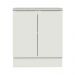 Balcão de Cozinha Madesa Stella 70 cm 2 Portas - Branco