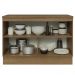 Balcão de Pia 120 cm 2 Portas Rustic/Branco Veludo Lux Madesa