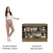 Balcão de Pia 120 cm 2 Portas Rustic/Branco Veludo Lux Madesa