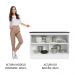 Balcão de Pia Armário de Cozinha 100% MDF 120 cm 2 Portas Branco/Preto Acordes Madesa