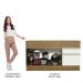 Balcão de Pia Armário de Cozinha 150 cm 2 Portas e 2 Gavetas (Com Tampo) Rustic/Branco Glamy Madesa