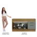 Balcão de Pia Cozinha 150 cm 2 Portas e 2 Gavetas (Sem Tampo e Pia) Rustic/Cinza Agata Madesa