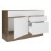 Balcão de Pia Madesa Stella 1 Porta e 2 Gavetas - Rustic/Branco