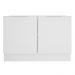 Balcão de Pia Madesa Stella 2 Portas - Branco
