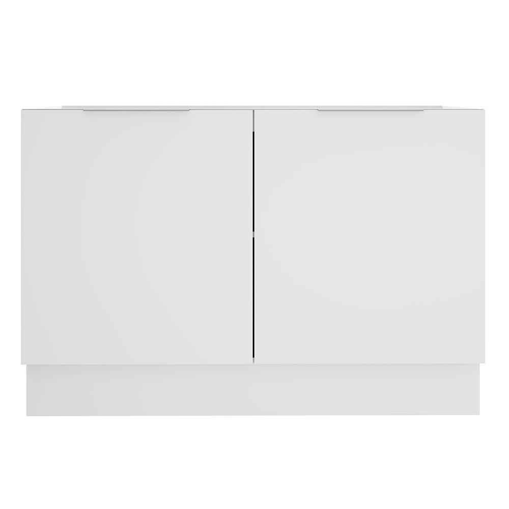Balcão de Pia Madesa Stella 2 Portas - Branco
