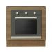 Balcão para Forno de Embutir 80 x 60 cm Com Tampo Rustic Glamy, Stella Madesa
