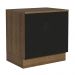 Balcão para Forno de Embutir 80 x 60 cm Com Tampo Rustic/Preto Agata, Glamy, Stella Madesa