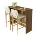 Bancada Ilha para Cozinha 120 cm Rustic Madesa