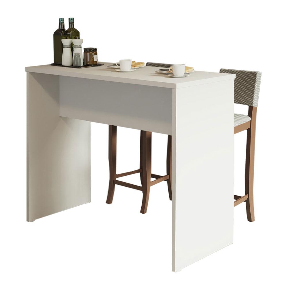 Bancada para Cozinha 115 cm Branco Reims Madesa