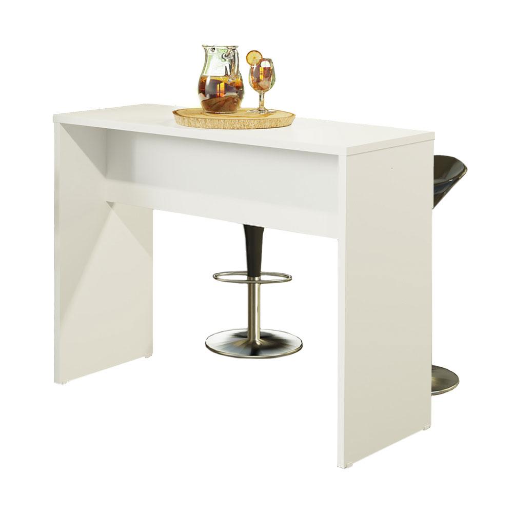 Bancada para Cozinha Lux Madesa 115 cm - Branco