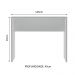 Bancada para Cozinha Lux Madesa 115 cm - Branco
