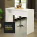 Bancada para Cozinha Lux Madesa 115 cm - Branco