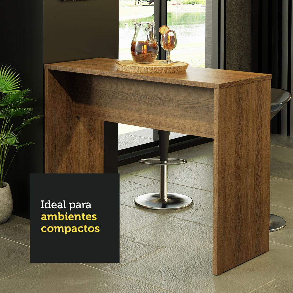 Bancada para Cozinha Lux Madesa 115 cm - Rustic