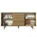 Buffet Aparador Madesa 7014 com 3 Gavetas e 2 Portas com Pés