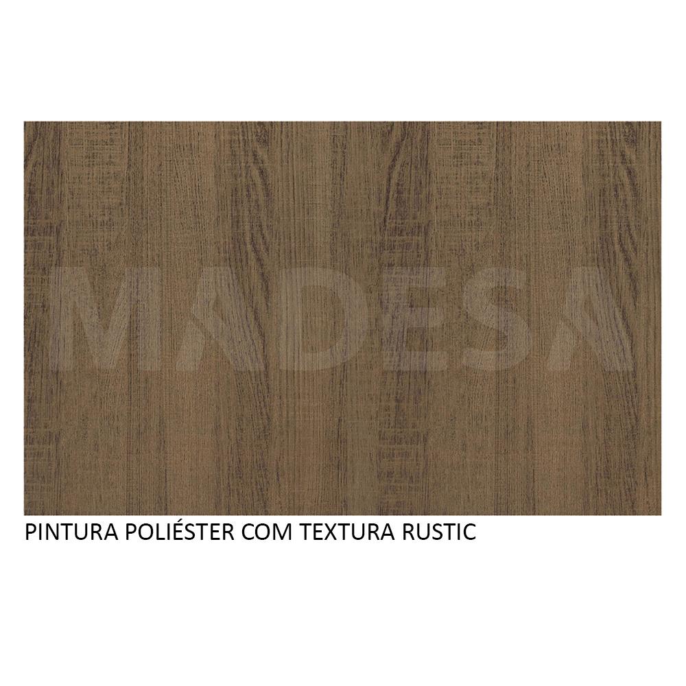 Buffet Aparador Madesa 7014 com 3 Gavetas e 2 Portas com Pés