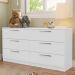Cômoda Infantil 6 Gavetas Branco 3435 Madesa