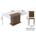 Conjunto Sala de Jantar Gales Madesa Mesa com 6 Cadeiras - Rustic/Pérola