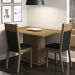 Conjunto Sala de Jantar Madesa Gabi Mesa Tampo de Madeira com 2 Cadeiras - Rustic/Preto/Sintético Preto