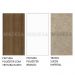 Conjunto Sala de Jantar Madesa Grazi Mesa Tampo de Vidro com 4 Cadeiras - Rustic/Branco/Imperial