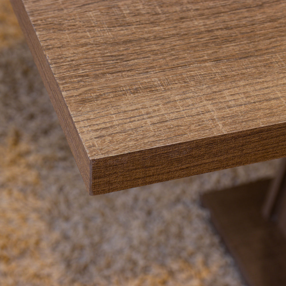 Conjunto Sala de Jantar Madesa Talita Mesa Tampo de Madeira com 4 Cadeiras - Rustic/Crema/Pérola