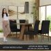 Conjunto Sala de Jantar Mesa Tampo de Madeira 4 Cadeiras Rustic/Oxford Gisele Madesa