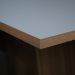 Conjunto Sala de Jantar Mesa Tampo de Madeira 6 Cadeiras Rustic/Cinza/Imperial Britney Madesa