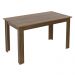 Conjunto Sala de Jantar Mesa Tampo de Madeira 6 Cadeiras Rustic/Oxford Allegro Madesa