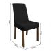 Conjunto Sala de Jantar Mesa Tampo de Madeira 8 Cadeiras Rustic/Oxford Doris Madesa