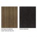 Conjunto Sala de Jantar Mesa Tampo de Vidro 4 Cadeiras Rustic/Preto Oxford Evelin Madesa