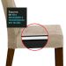 Conjunto Sala de Jantar Mesa Tampo de Vidro 6 Cadeiras Rustic/Branco/Imperial Stéfani Madesa