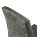 Conjunto Sala de Jantar Mesa Tampo de Vidro 6 Cadeiras Rustic/Cinza/Silver Alexis Madesa