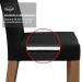 Conjunto Sala de Jantar Mesa Tampo de Vidro 6 Cadeiras Rustic/Preto/Oxford Valerie Madesa