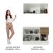 Cozinha Compacta 100% MDF Madesa Smart 120 cm Modulada Com Balcão e Tampo