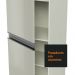 Cozinha Compacta 100% MDF Madesa Smart 170 cm Modulada Com Armário, Balcão e Tampo - Frentes Branco Brilho